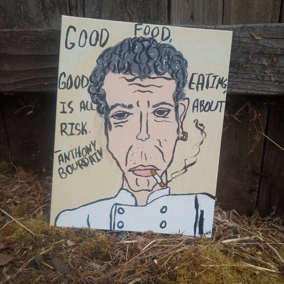 Anthony Bourdain Portrait Painting - Picture 16 of 16